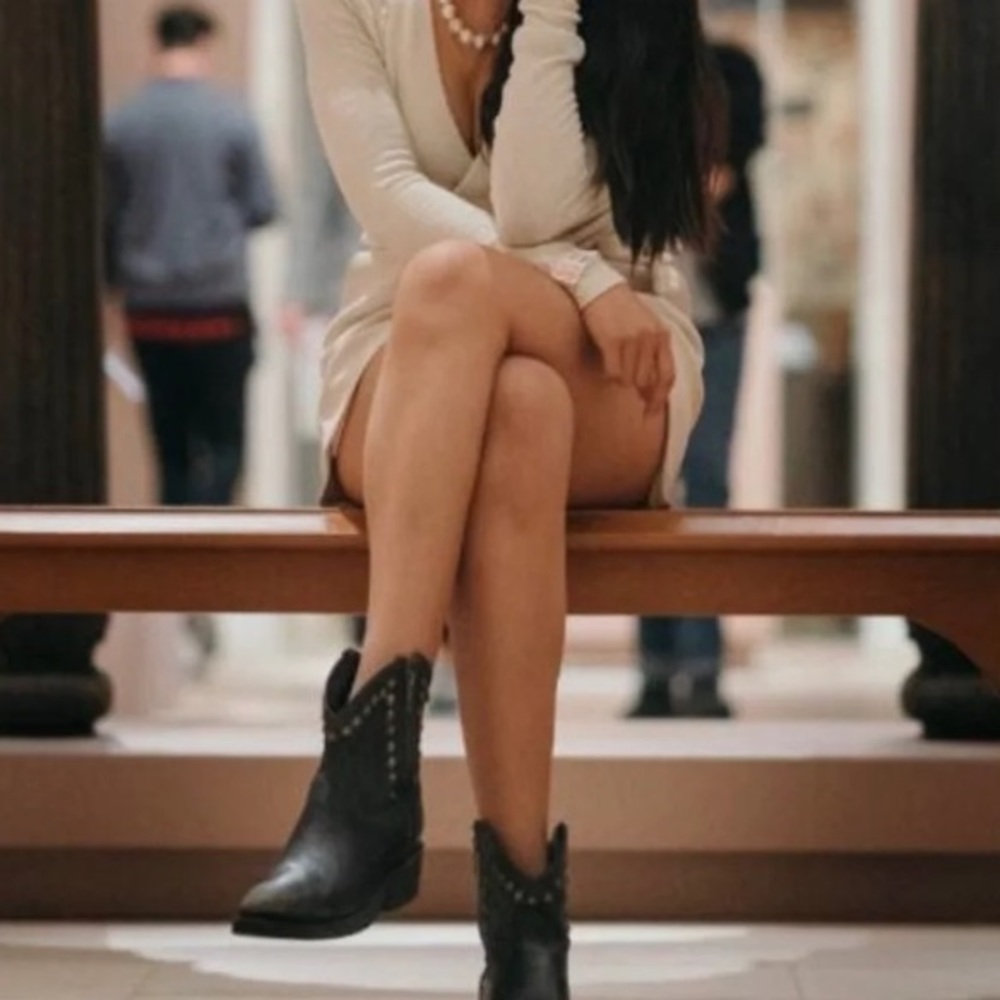 Ash cowboy western boot size 38